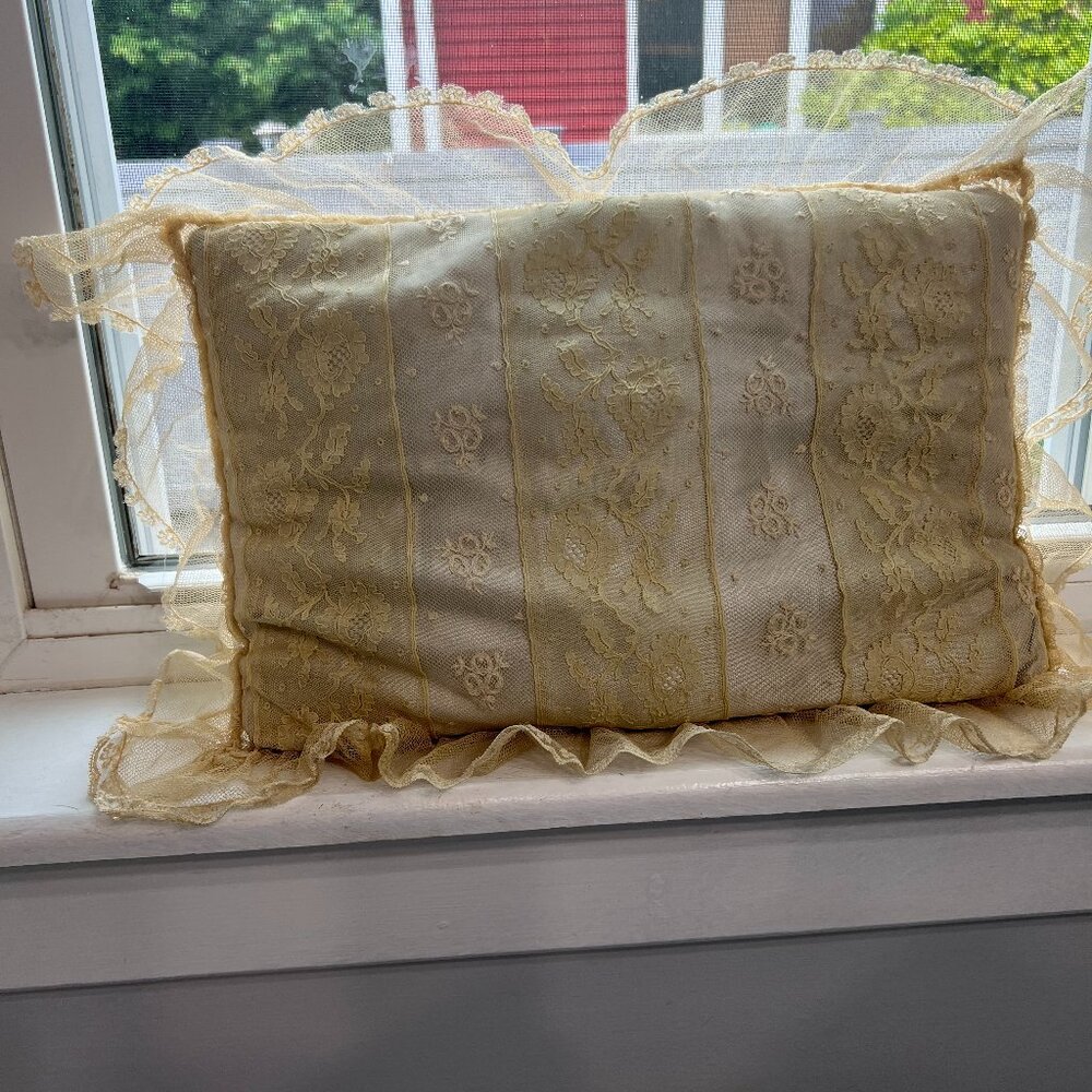 Antique Child's Pillow